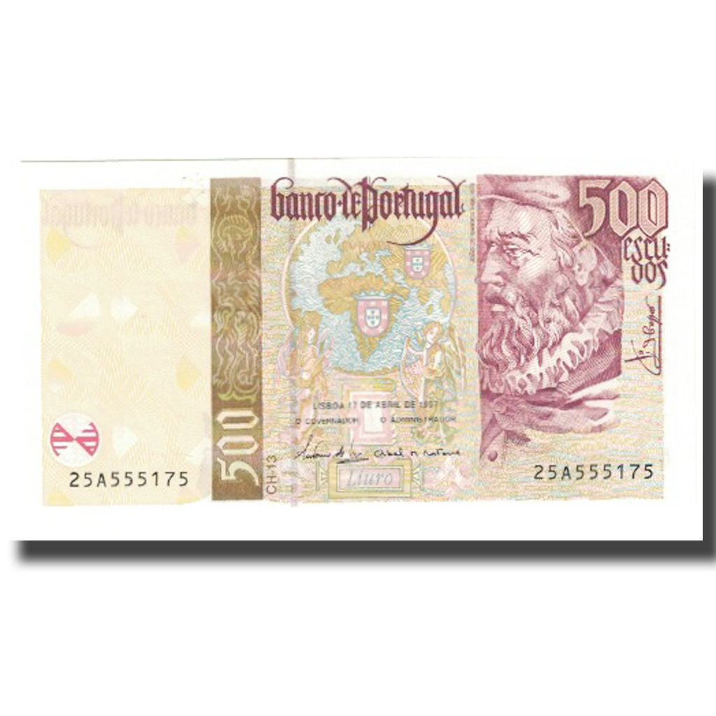 Banconote, Portogallo, 500 Escudos, 1997, 1997-04-17, KM:187a, SPL
