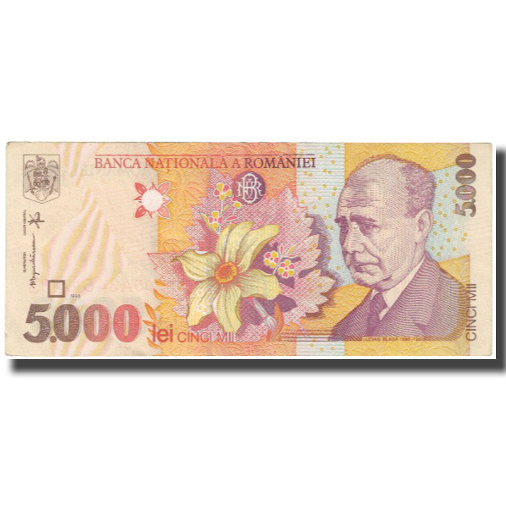 Banknote, Romania, 5000 Lei, 1998, KM:107a, AU(55-58)