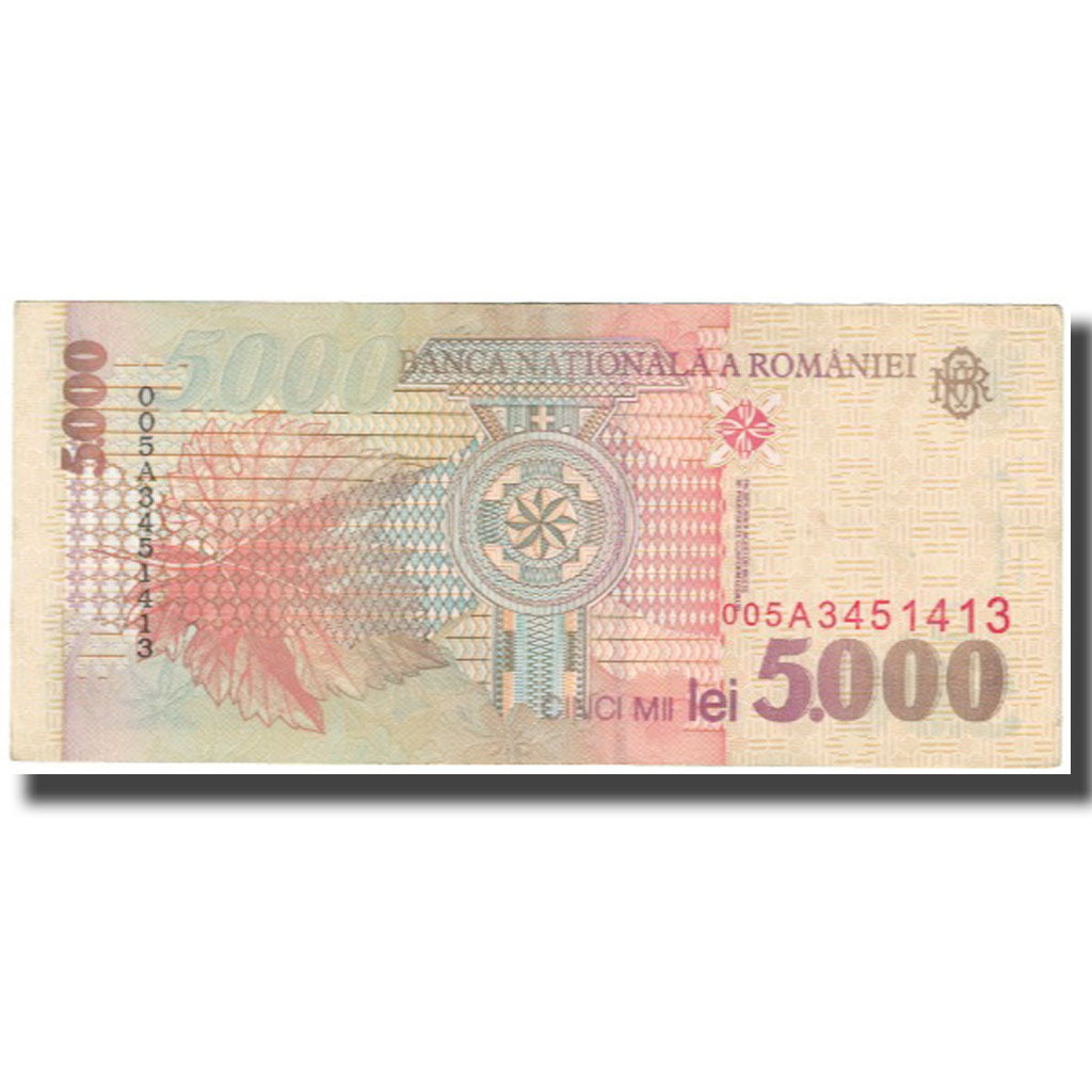 Banknote, Romania, 5000 Lei, 1998, KM:107a, AU(55-58)