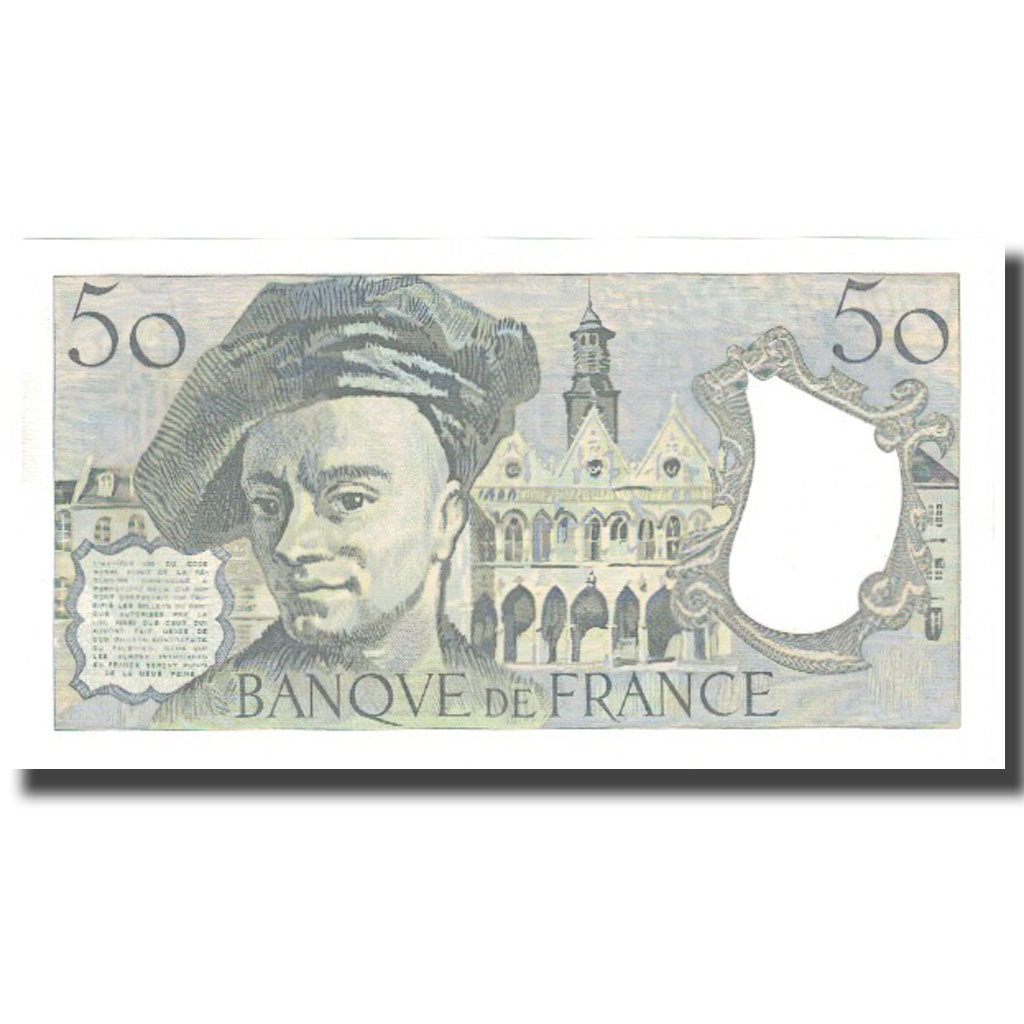 France, 50 Francs, Quentin de La Tour, 1982, SPL, Fayette:67.8, KM:152b