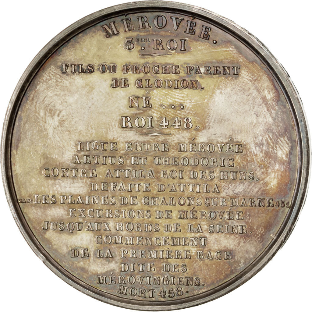 Mérovée, Médaille