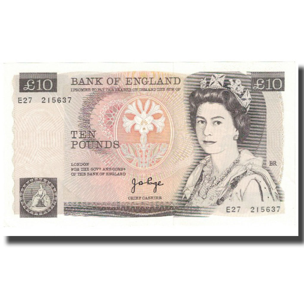 Banknote, Great Britain, 10 Pounds, KM:379a, UNC(63)