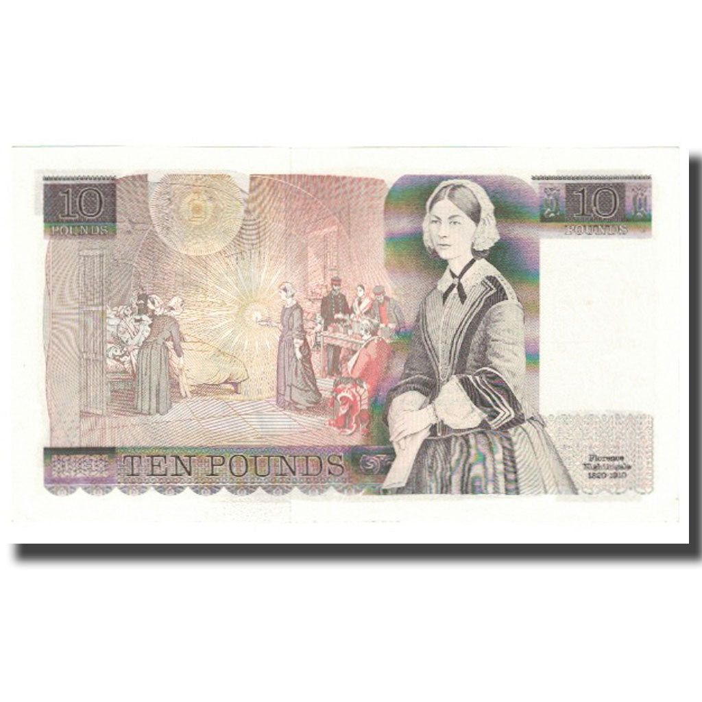 Banknote, Great Britain, 10 Pounds, KM:379a, UNC(63)