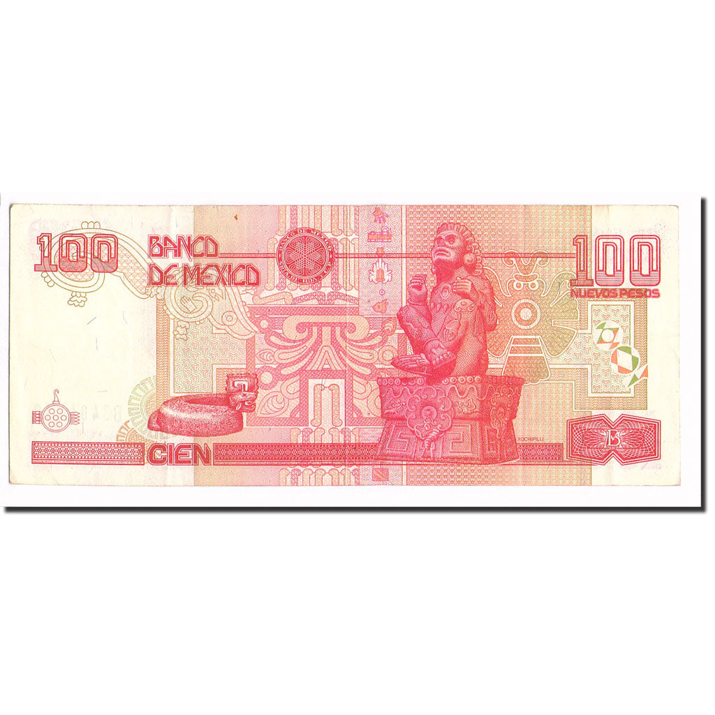 Billet, Mexique, 100 Nuevos Pesos, 1992, 1992-12-10, KM:102, TTB+