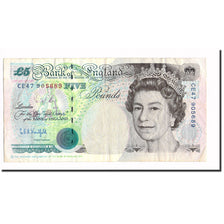 Billet, Grande-Bretagne, 5 Pounds, 1990, KM:382a, TTB