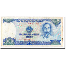 Geldschein, Vietnam, 20,000 D<ox>ng, 1991, KM:110a, SS