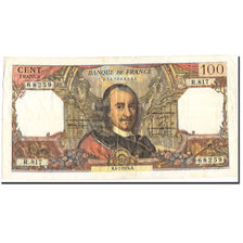 França, 100 Francs, Corneille, 1974, 1974-07-04, EF(40-45), KM:149d