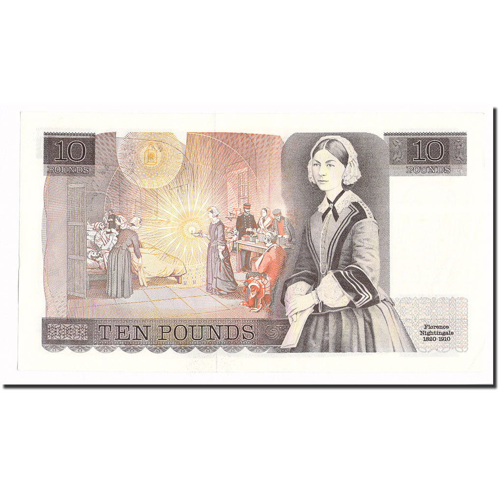 Banknote, Great Britain, 10 Pounds, KM:379a, UNC(63)