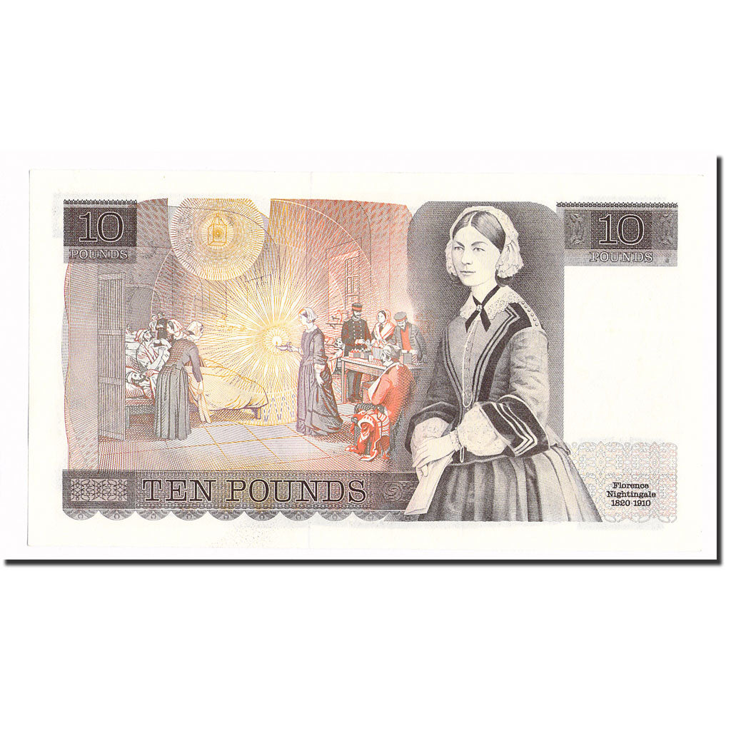 Banknote, Great Britain, 10 Pounds, KM:379a, UNC(63)