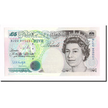 Banknote, Great Britain, 5 Pounds, 1990, KM:382b, UNC(63)