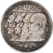 Coin, Belgium, 100 Francs, 100 Frank, 1950, VF(30-35), Silver, KM:138.1