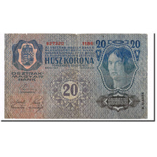 Banknote, Austria, 20 Kronen, 1913, 1913-01-02, KM:13, VF(30-35)