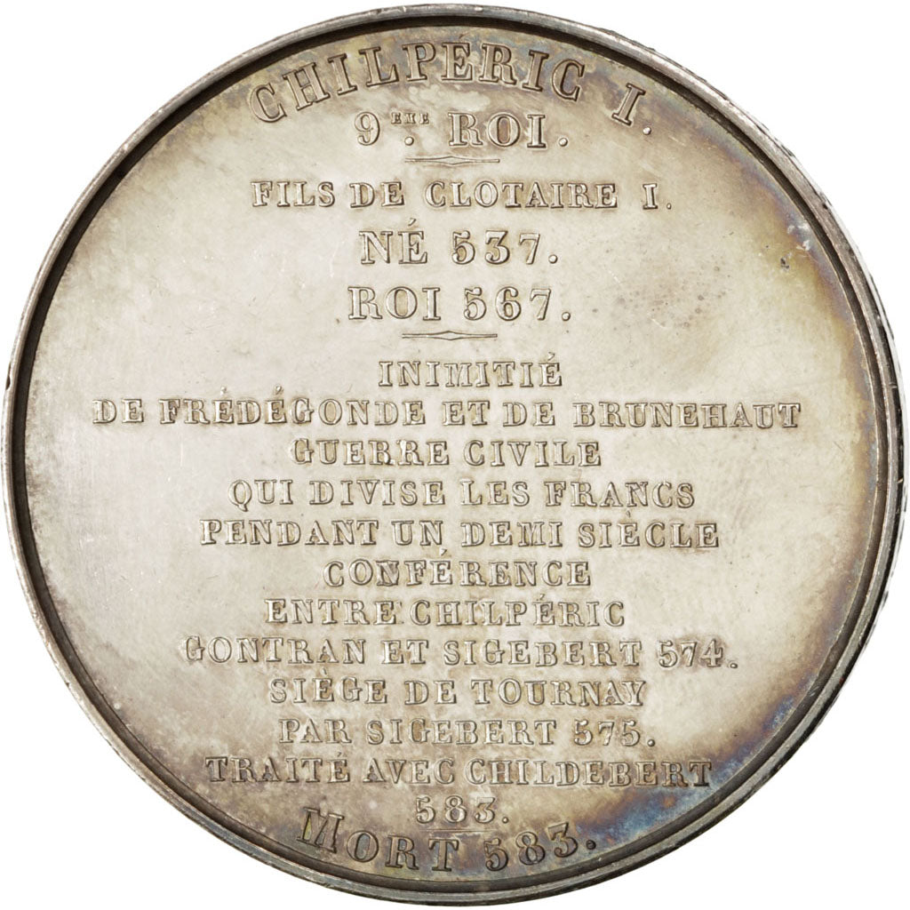 Chilpéric I, Médaille