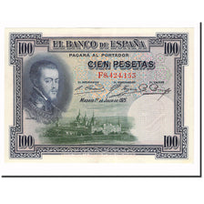 Banknote, Spain, 100 Pesetas, 1925, 1925-07-01, KM:69c, UNC(60-62)