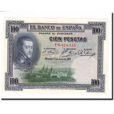 Banknote, Spain, 100 Pesetas, 1925, 1925-07-01, KM:69c, UNC(60-62)