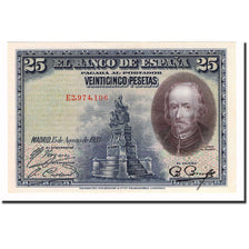 Banknot, Hiszpania, 25 Pesetas, 1928, 1928-08-15, KM:74b, UNC(60-62)