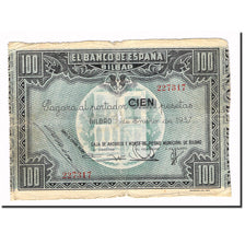 Banknote, Spain, 100 Pesetas, 1937, 1937-01-01, KM:S565, VG(8-10)