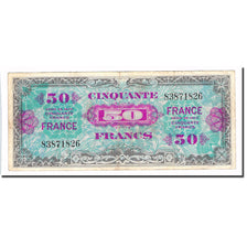 França, 50 Francs, 1944, SERIE DE 1944, VF(30-35), Fayette:VF24.01, KM:122a