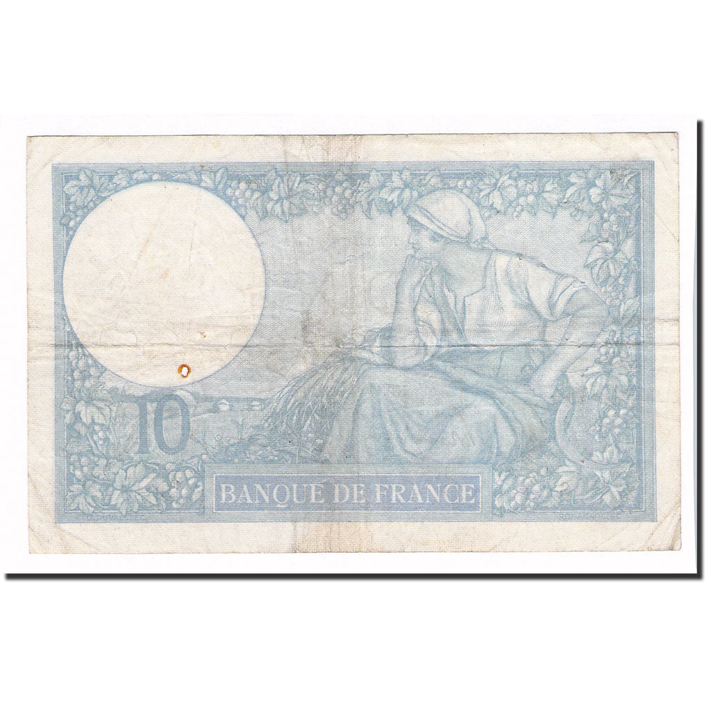 Frankreich, 10 Francs, Minerve, 1939, 1939-08-17, S, Fayette:07.05, KM:84