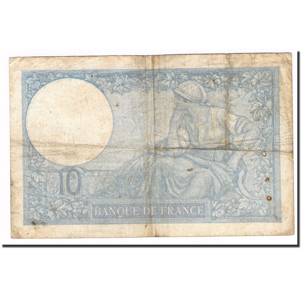 França, 10 Francs, Minerve, 1940, 1940-09-26, F(12-15), Fayette:7.15, KM:84
