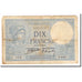 France, 10 Francs, Minerve, 1922, 1922.10.12, VG(8-10), Fayette:06.06, KM:73c