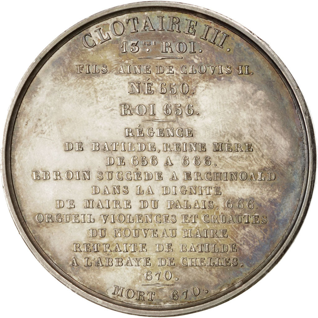 Clotaire III, Médaille
