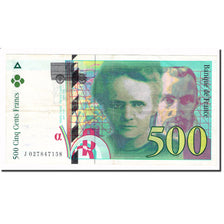 Francja, 500 Francs, Pierre et Marie Curie, 1994, 1994, AU(50-53)