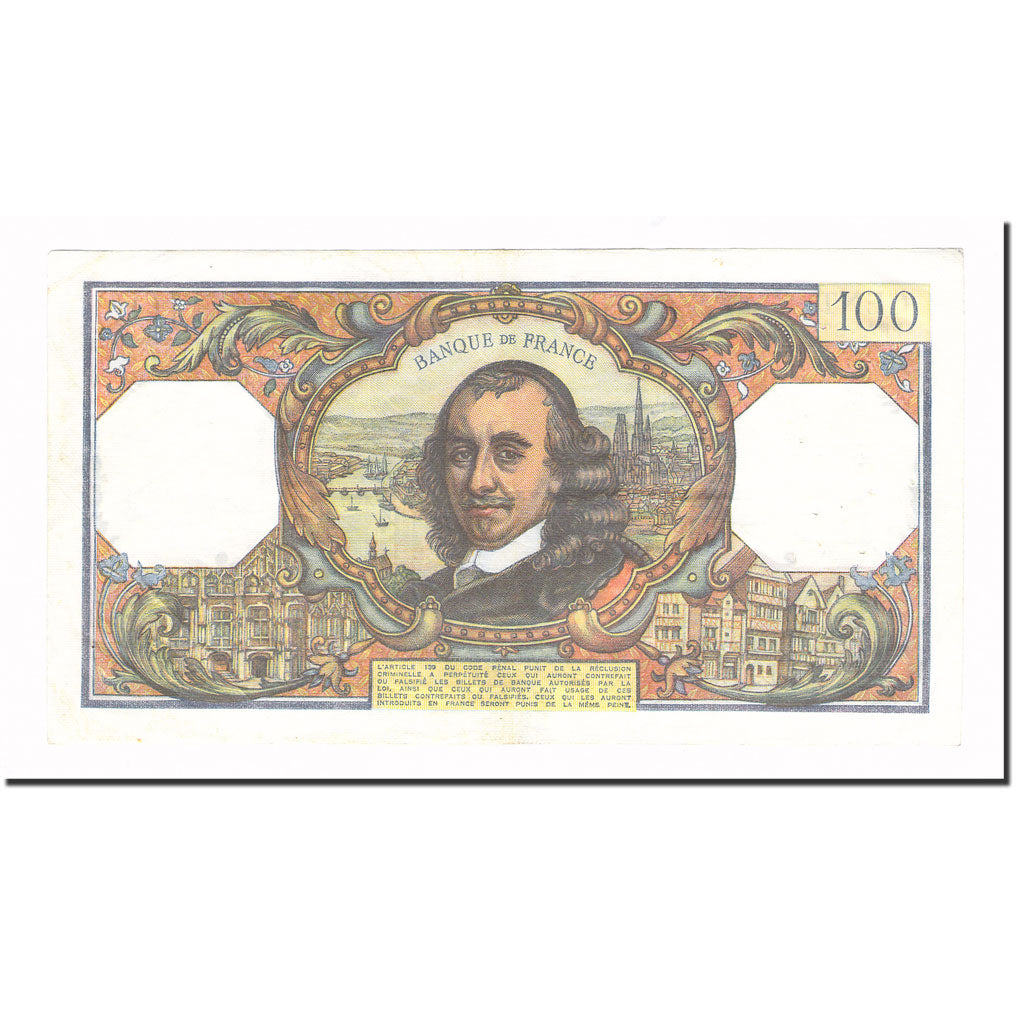 Frankreich, 100 Francs, Corneille, 1978, 1978-03-02, SS, Fayette:65.62, KM:149f