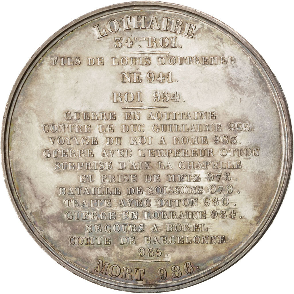 Lothaire, Médaille