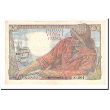 France, 20 Francs, Pêcheur, 1949, 1949-03-10, SUP, Fayette:13.14, KM:100c