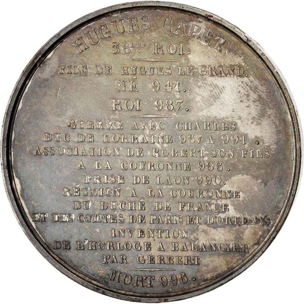 Hugues Capet, Médaille