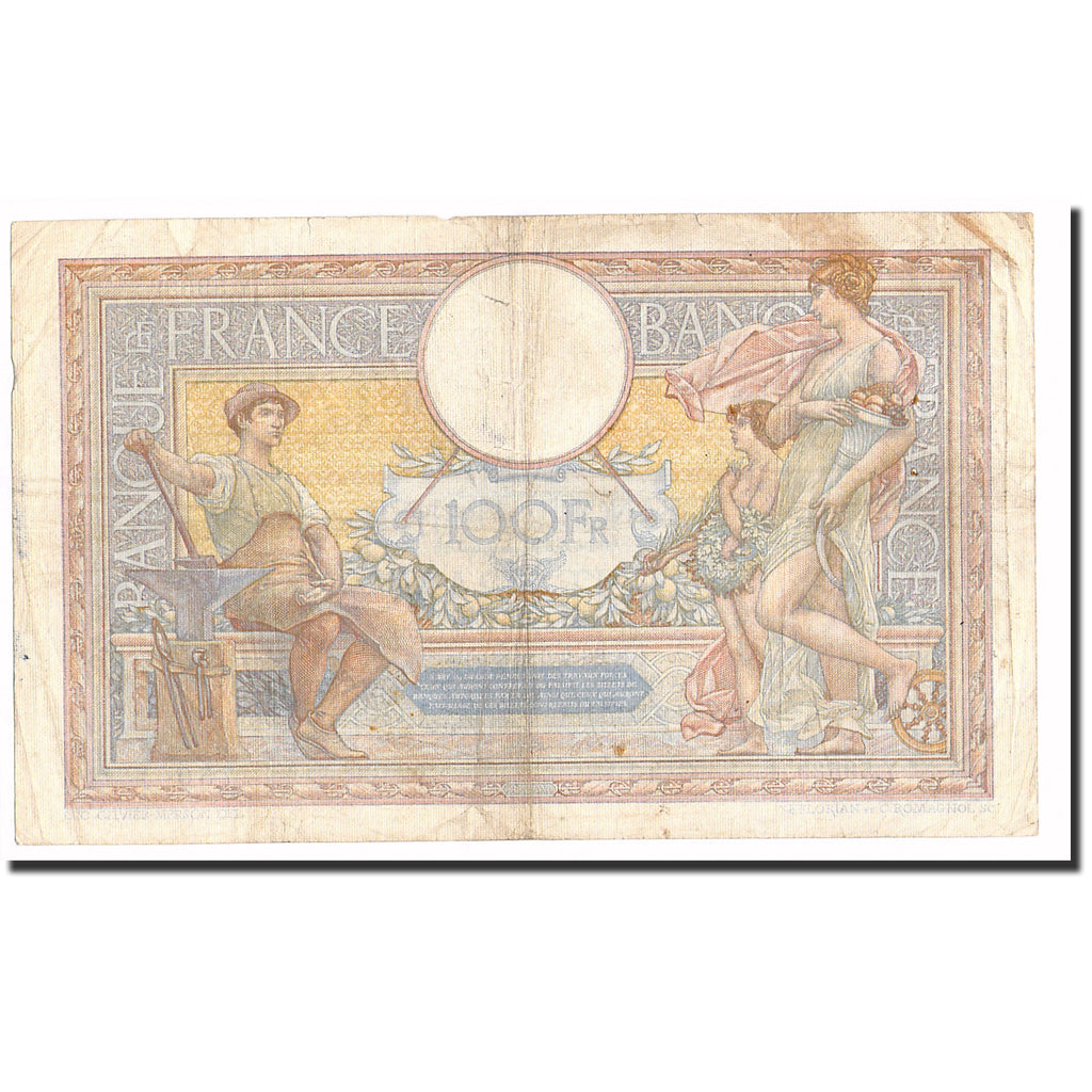 Francia, 100 Francs, Luc Olivier Merson, 1938, 1938-06-02, BB, Fayette:25.21