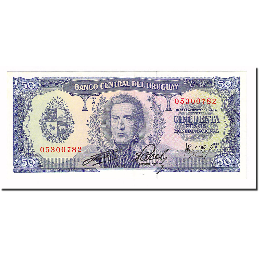 Banconote, Uruguay, 50 Pesos, KM:46a, SPL