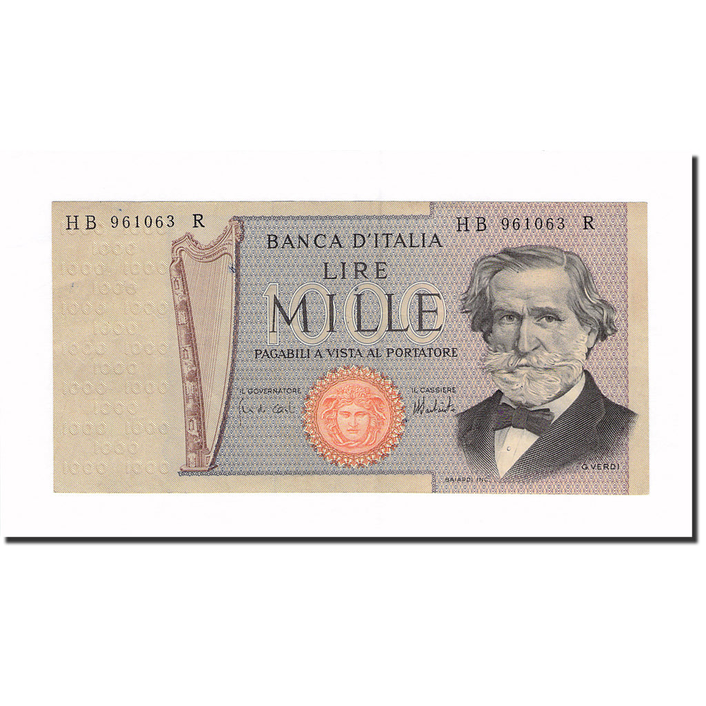 Banknote, Italy, 1000 Lire, 1973, 1973-02-15, KM:101c, AU(55-58)