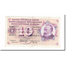 Banknote, Switzerland, 10 Franken, 1973, 1973-03-07, KM:45s, EF(40-45)