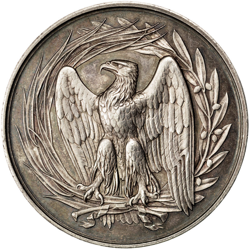 FRANCE, Arts & Culture, Second French Empire, Medal, 1864, AU(55-58), Farochon,.