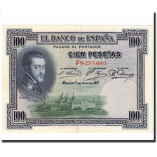 Banknote, Spain, 100 Pesetas, 1925, 1925-07-01, KM:69c, UNC(60-62)