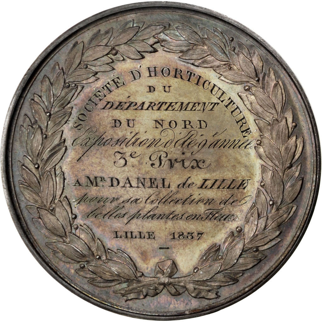 Francia, Medal, Louis Philippe I, Fauna, 1837, Depaulis, EBC+, Plata