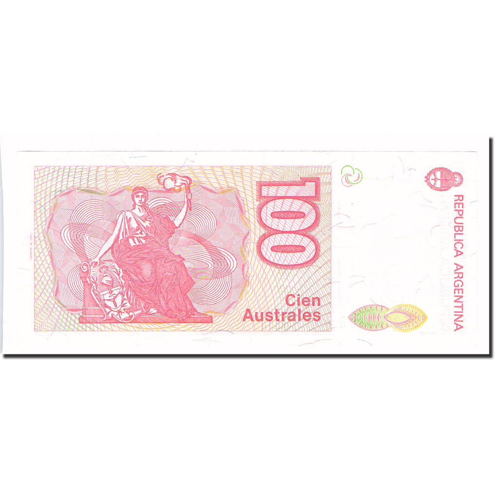 Billete, 100 Australes, Argentina, KM:327c, SC