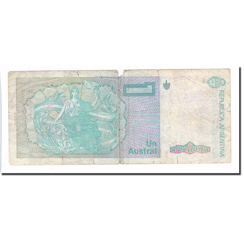 Biljet, Argentinië, 1 Austral, KM:323s, B