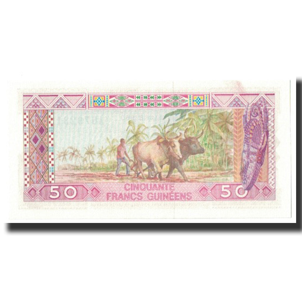 Banknote, Guinea, 50 Francs, 1960, 1960-03-01, KM:29a, UNC(63)