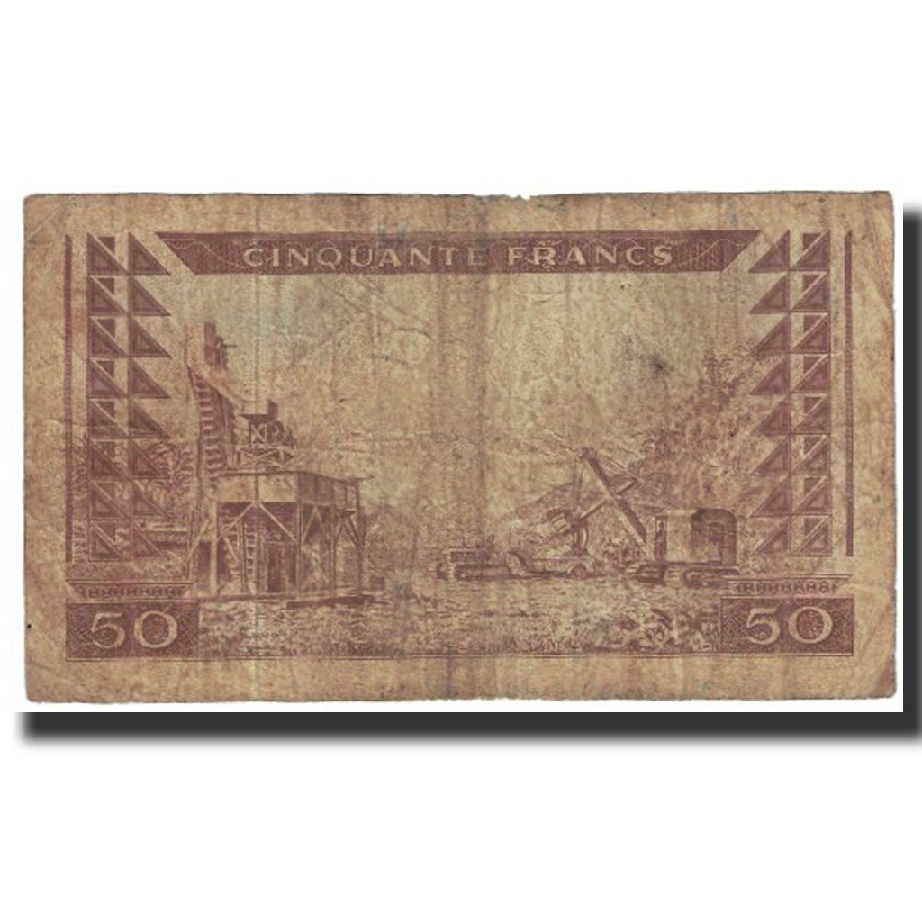 Banknote, Guinea, 50 Francs, 1960, 1960-03-01, KM:12a, VF(20-25)