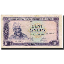 Banknote, Guinea, 100 Sylis, 1960, 1960-03-01, KM:19, EF(40-45)