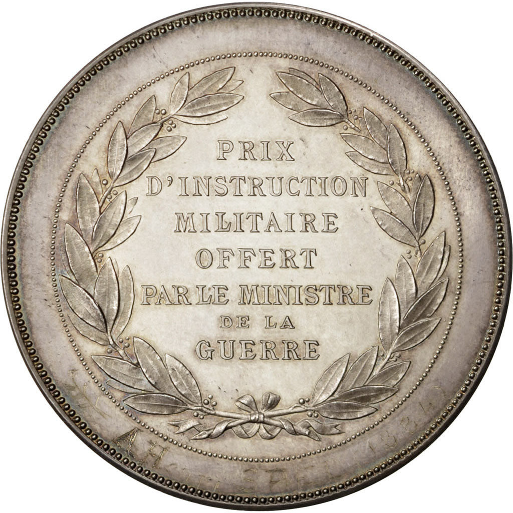 FRANCE, Politics, Society, War, French Third Republic, Medal, AU(55-58), Oudiné,