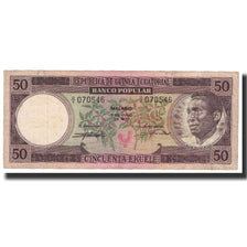 Banknot, Gwinea Równikowa, 50 Ekuele, 1975, 1975-07-07, KM:10, EF(40-45)