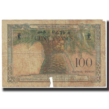 Banknote, French Somaliland, 100 Francs, KM:26a, VG(8-10)
