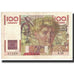 France, 100 Francs, Jeune Paysan, 1946, 1946-01-17, AU(55-58), Fayette:28.8