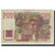 France, 100 Francs, Jeune Paysan, 1952, 1952-04-03, VF(30-35), Fayette:28.32