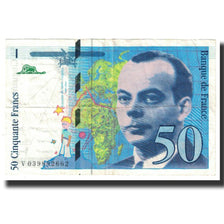Frankreich, 50 Francs, St Exupéry, 1997, SS, Fayette:73.4, KM:157Ad