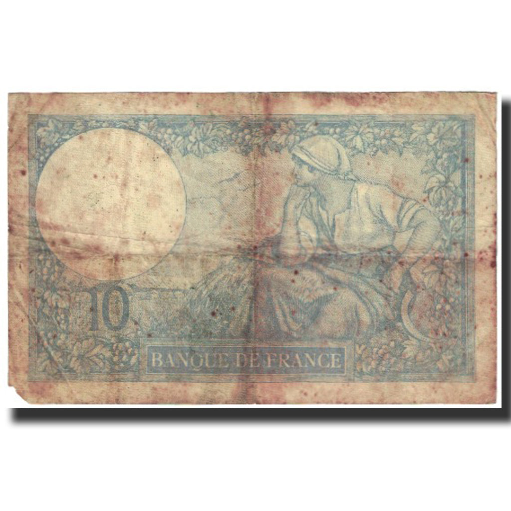 France, 10 Francs, Minerve, 1930, 1930-10-02, F(12-15), Fayette:6.14, KM:73d